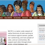 A screenshot of the welcome page on the INCITE! website page.