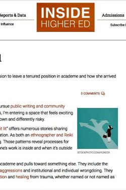 This hyperlinked screenshot shows the article (black text against a white background) as it appears in Inside Higher Ed.