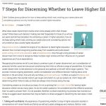 This hyperlinked screenshot shows the article (black text against a white background) as it appears in Inside Higher Ed.