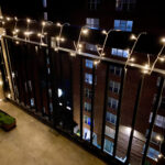 I share this view of lights on my balcony as another support during hard holidays. May we find nourishment in the winter, light on dark nights.